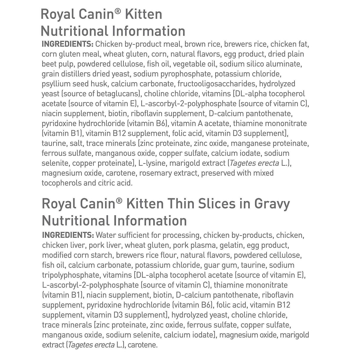 Kitten Dry Cat Food Starter Kit U94192