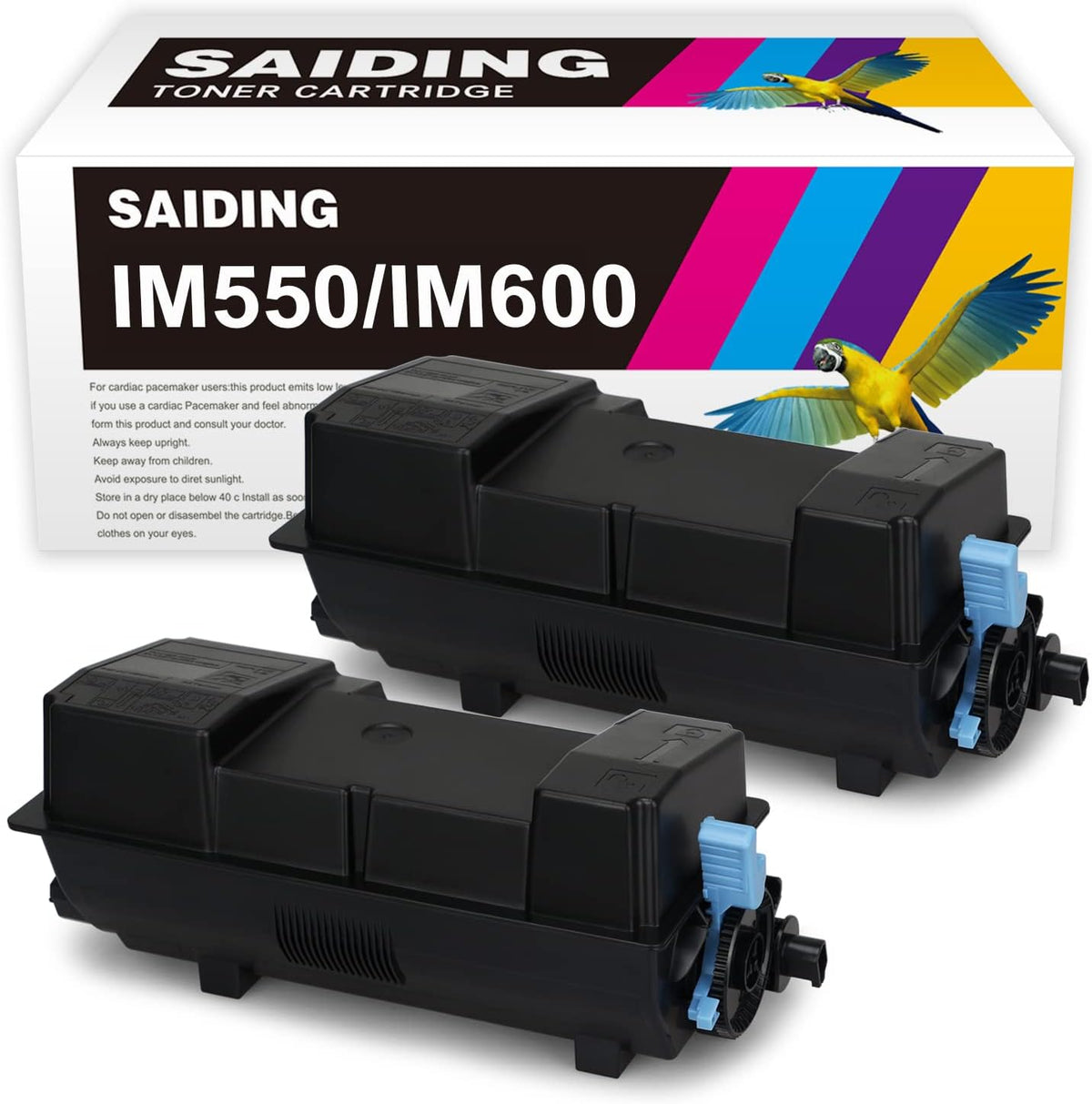 Compatible Toner Cartridge Replacement for Ricoh IM550 IM600 (1 Black) L96630