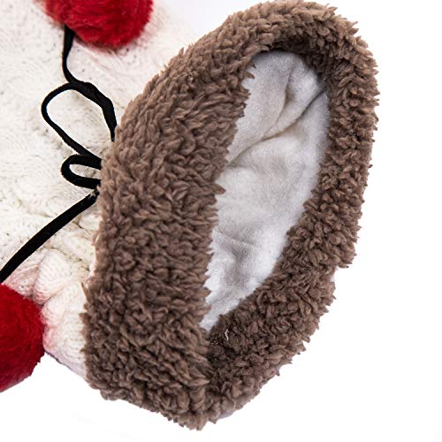 Christmas Wine Bottle Covers Polyester 2 Pack H914