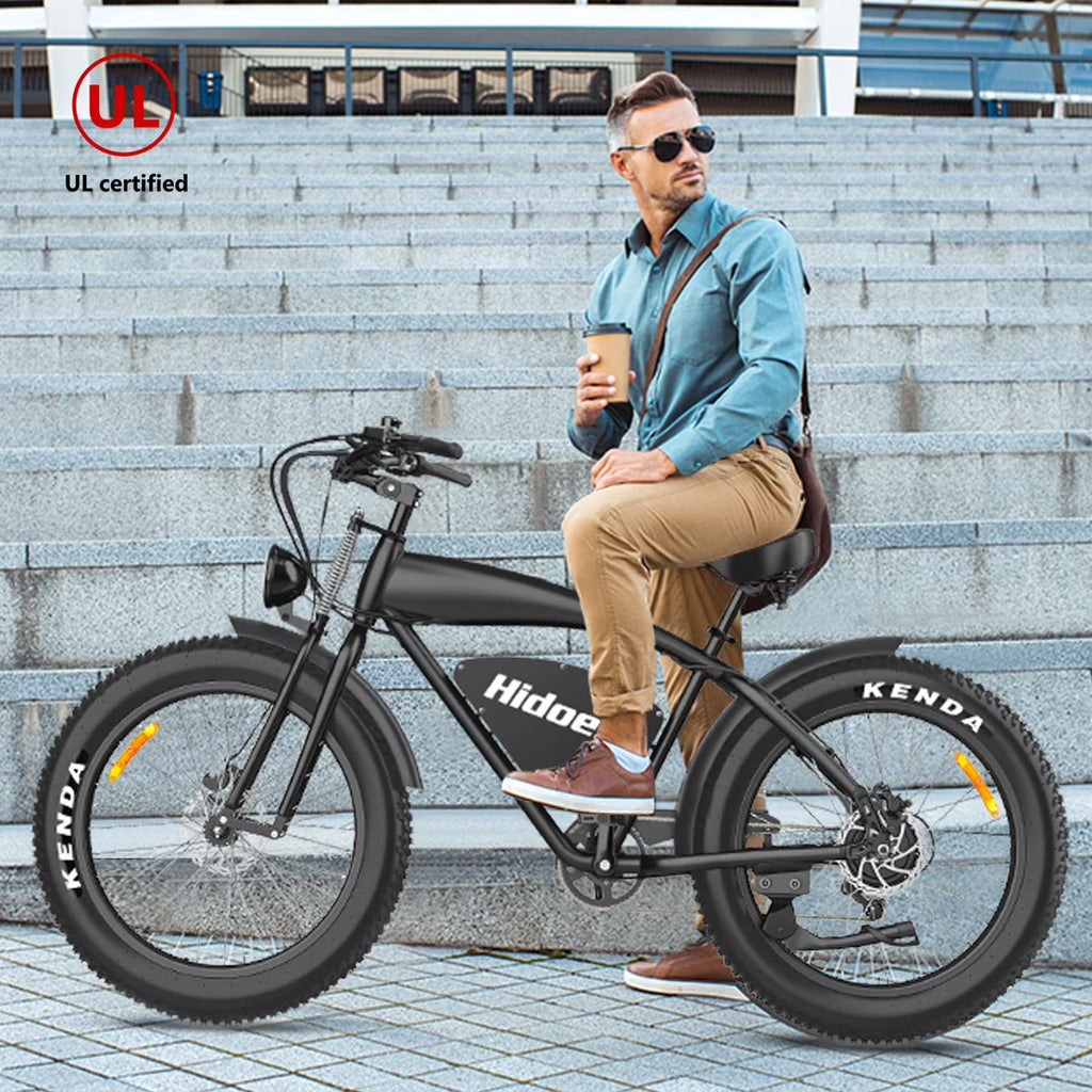 1200W Electric Mountain Bike with 26" Fat Tire F793