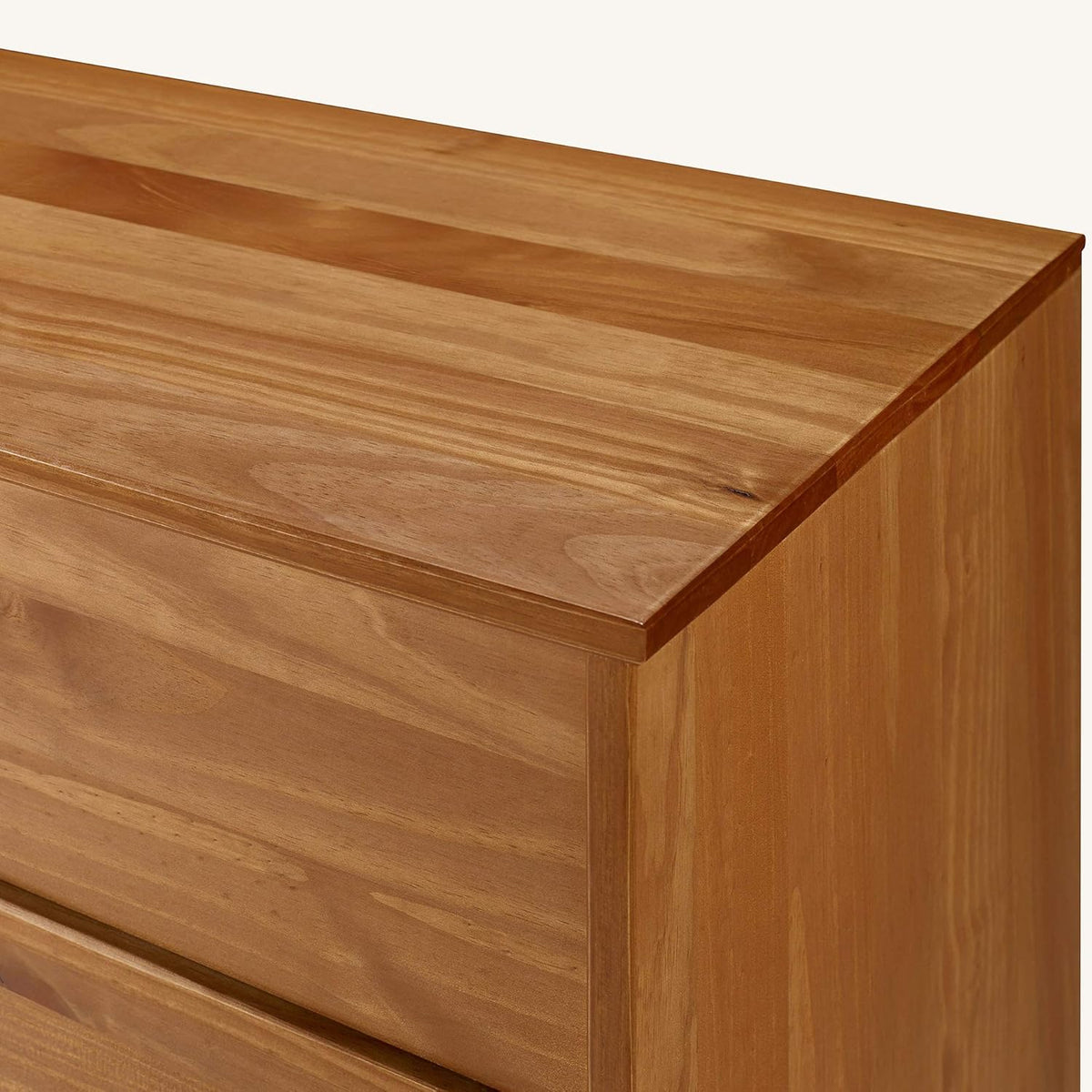 6 Drawer Caramel Wood Dresser K501