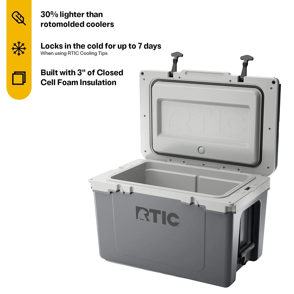 52 QT Ultra-Light Hard-Sided Ice Chest Cooler Q43441
