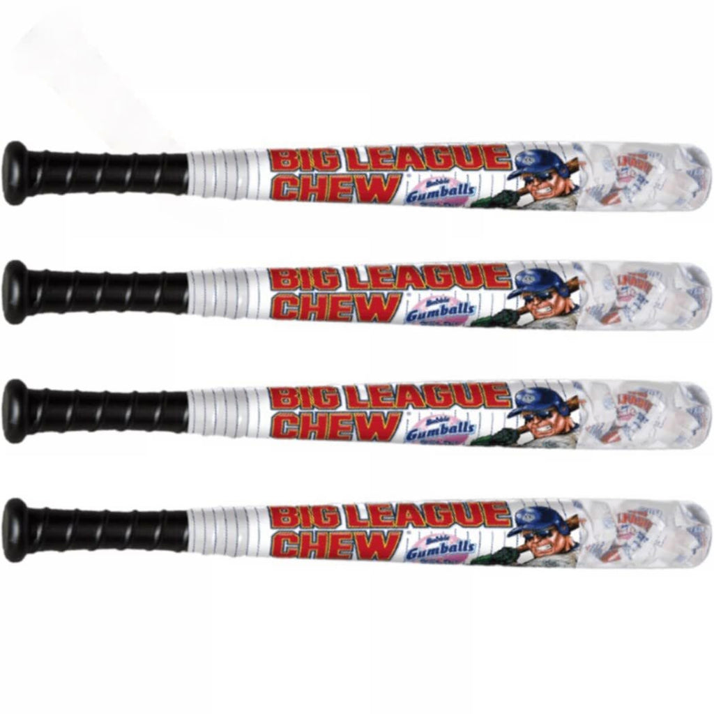 Bubble Gum Balls in Plastic Bat, 2.9 Oz, Pack of 4 Z2959