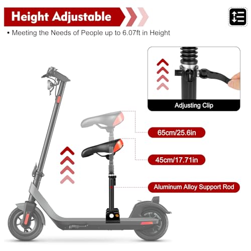 Adjustable Electric Scooter Seat with Foam Cushion K695188