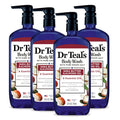 Body Wash With Epsom Salt, Shea Butter & Almond Oil, 24 Fl Oz (Pack Of 4) K51699