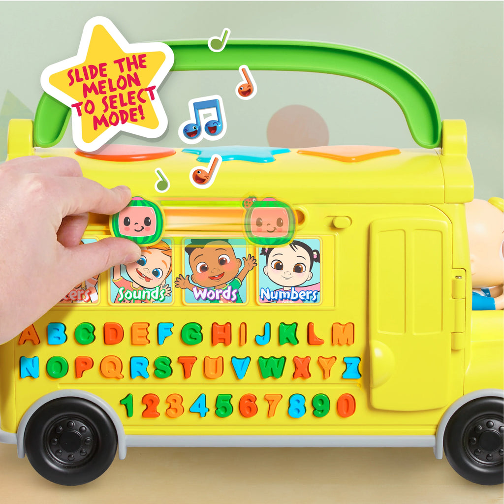 Musical Learning Bus Yellow School Bus Toy M99691